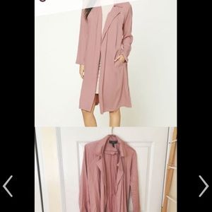 Forever 21 dusty rose duster